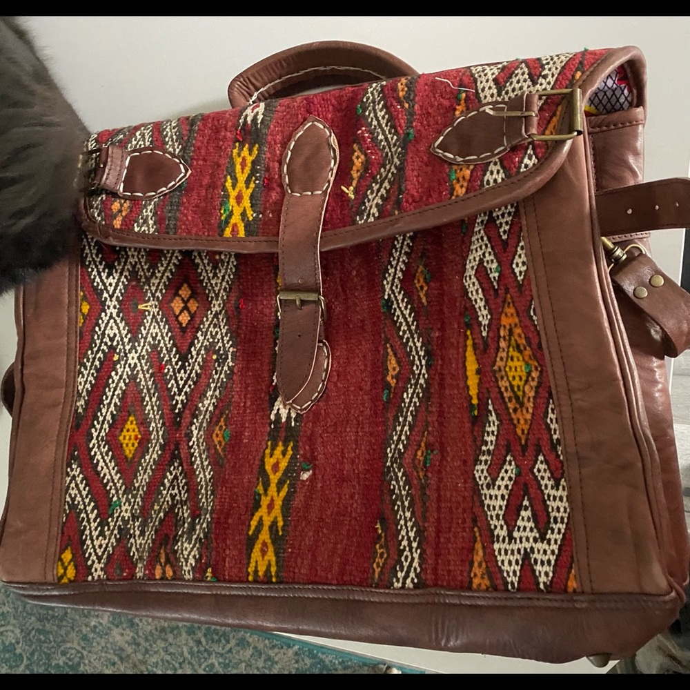 CozyBoho Moroccan Weekender Bag (Large)